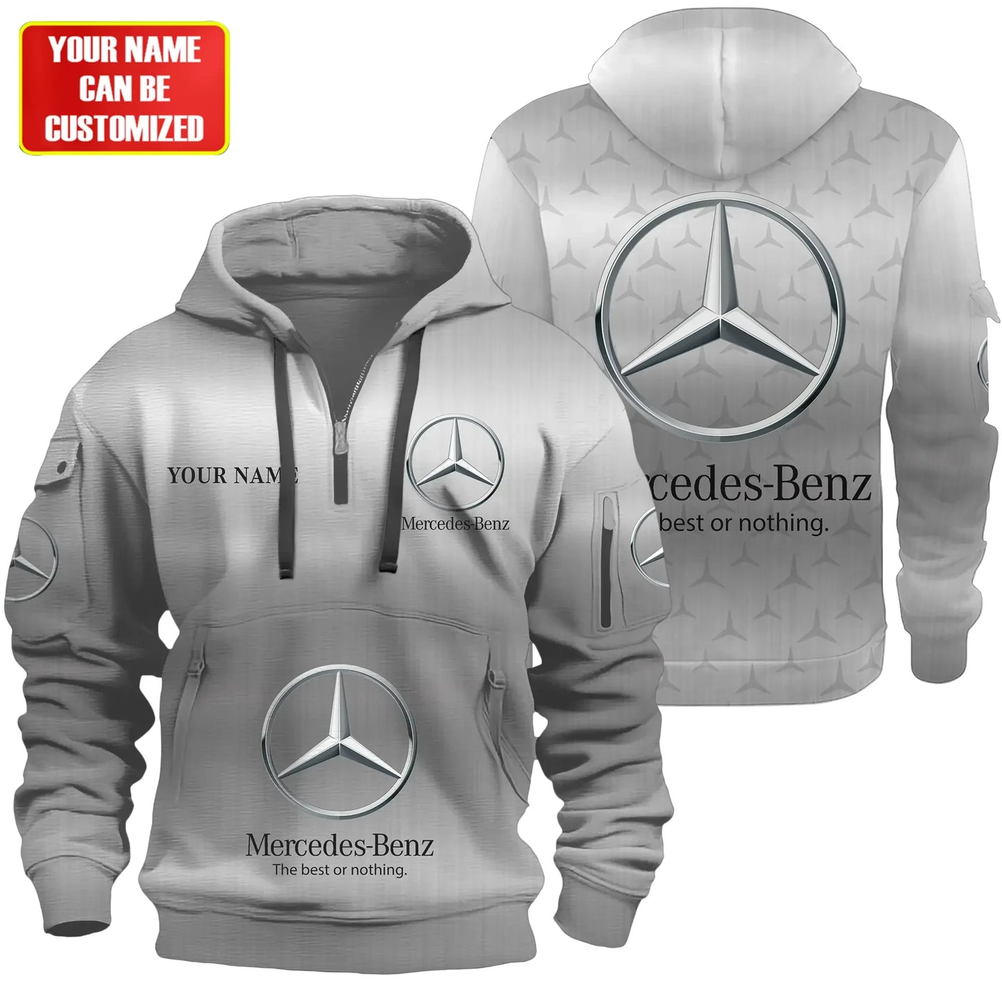 Personalized Merc 3D Zip-Hoodie Cotton Jacket