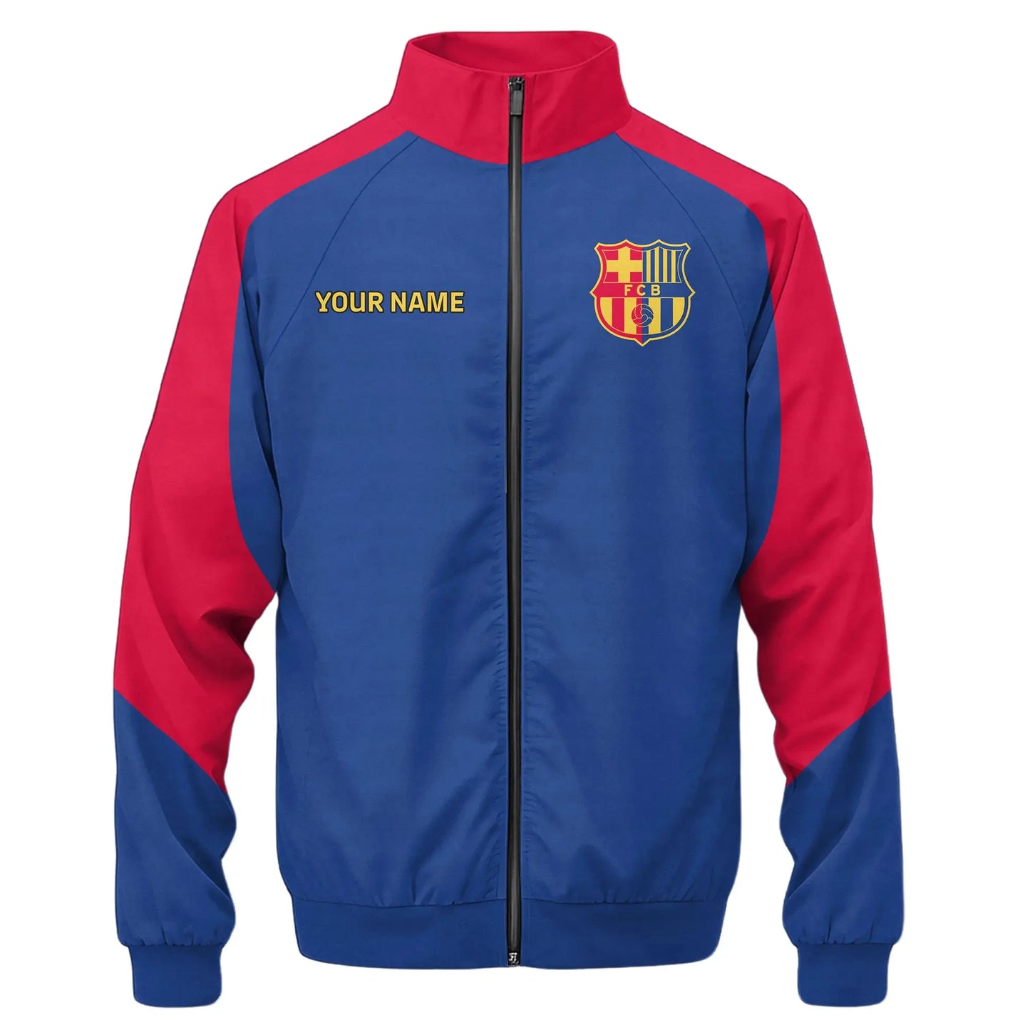 Barcelona FC Zipper Stand Collar Jacket