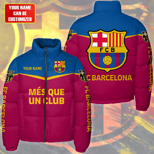 Barça Q4 Puffer Thermal Stand Collar Jacket