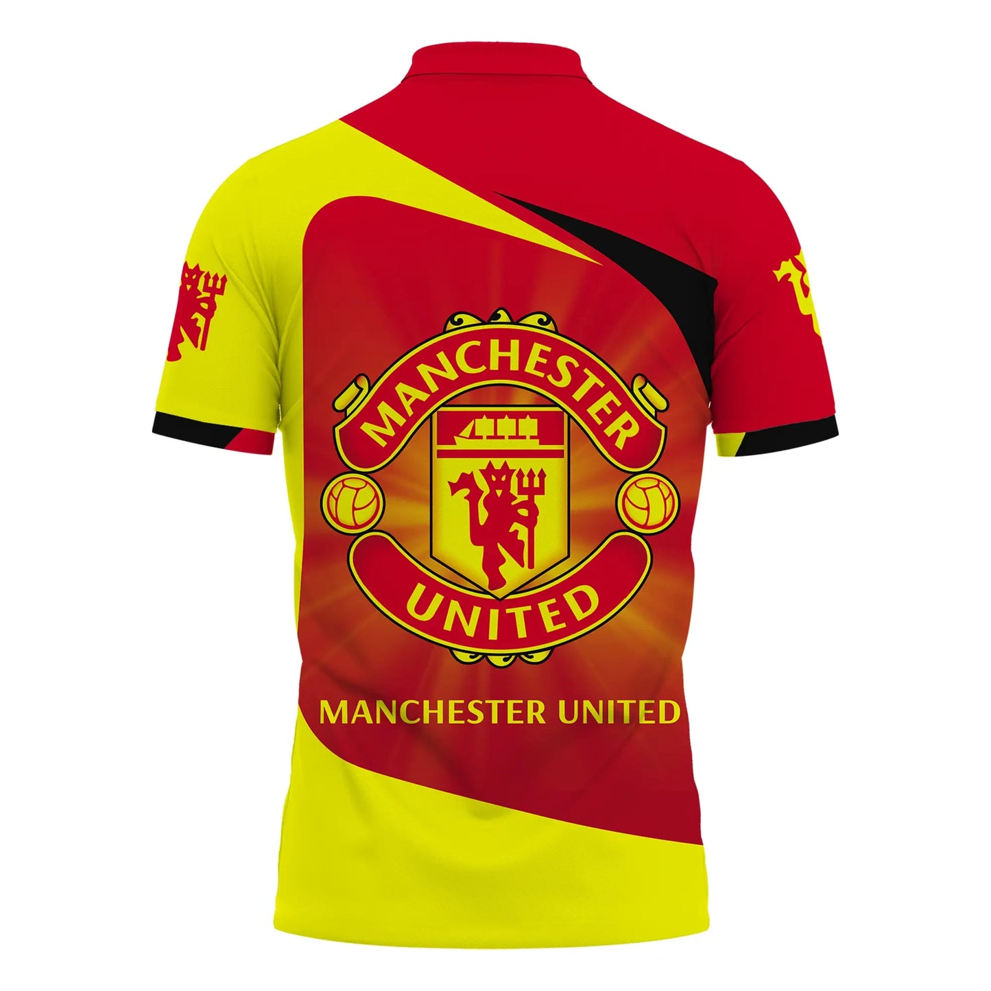 Personalized Manchester United 3D Full Printing Set , Manchester United Shirt , Zipper Polo, Hoodie , Short , Polo ,hawaii