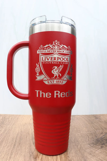Liverpool Engraved Stainless Tumbler 40oz Cup