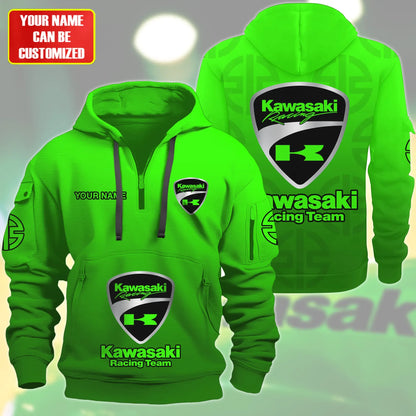 Personalized KW Racing Team 3D Zip-Hoodie Cotton Jacket