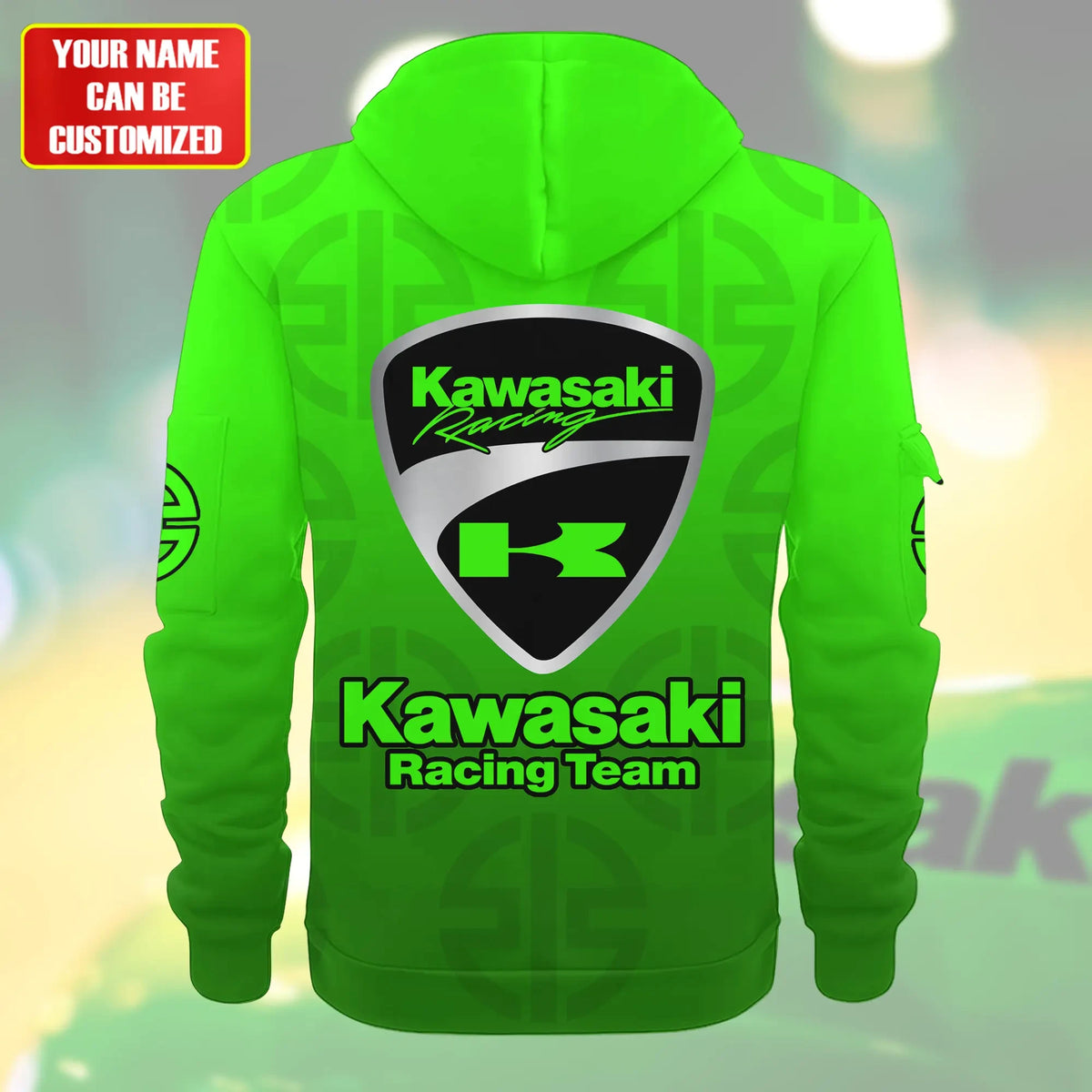 Personalized KW Racing Team 3D Zip-Hoodie Cotton Jacket