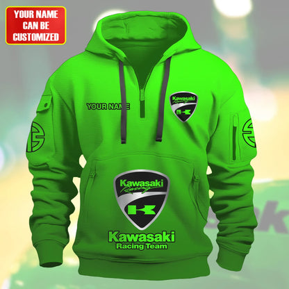 Personalized KW Racing Team 3D Zip-Hoodie Cotton Jacket