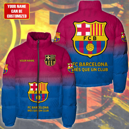 Barça Q5 Puffer Thermal Stand Collar Jacket
