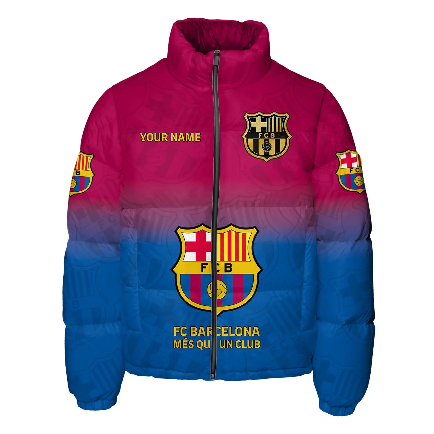 Barça Q5 Puffer Thermal Stand Collar Jacket