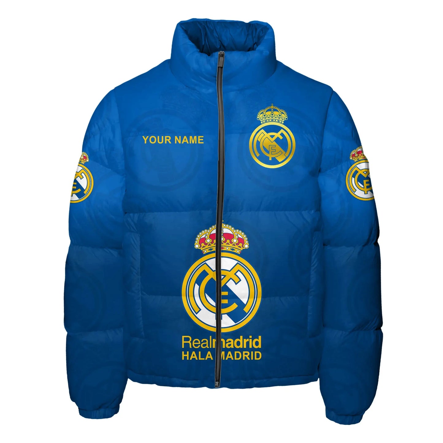 Real Madrid Q4 Puffer Thermal Stand Collar Jacket