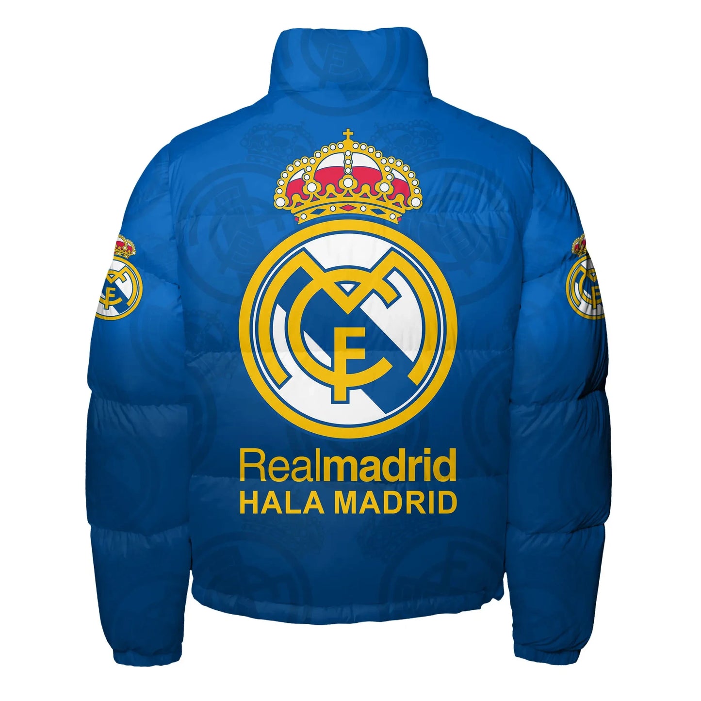 Real Madrid Q4 Puffer Thermal Stand Collar Jacket