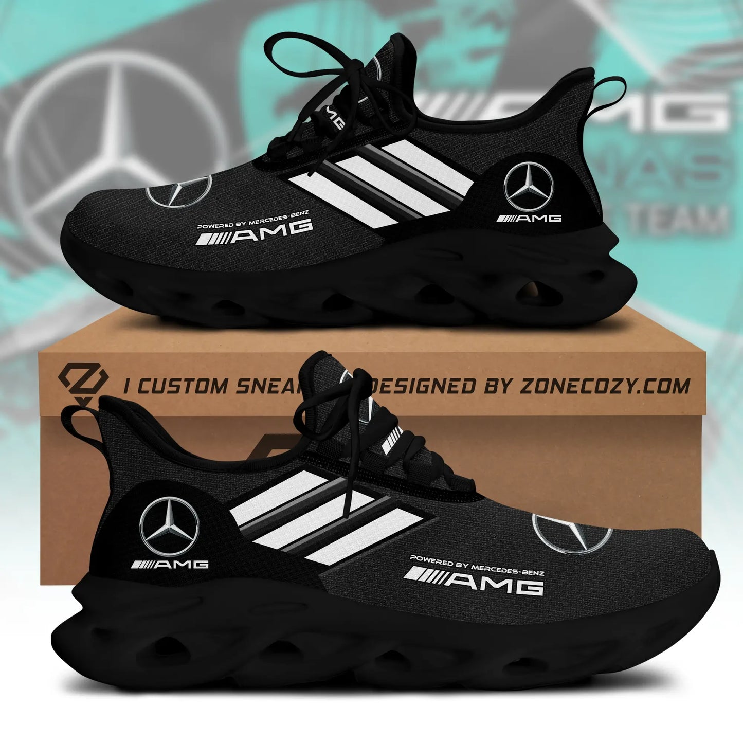Merc AMG V2 Chunky Custom Sneaker