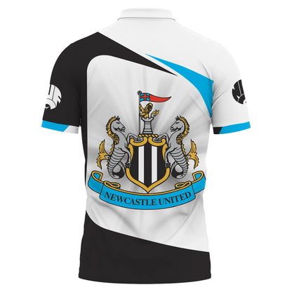 Personalized Newcastle United 3D Full Printing Set , Newcastle United Shirt , Zipper Polo, Hoodie , Short , Polo ,hawaii