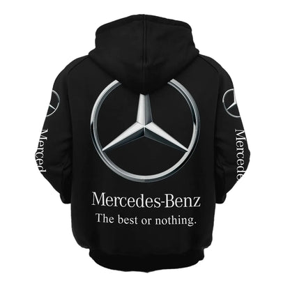 Personalized Merc Lace-up Cotton Hoodie