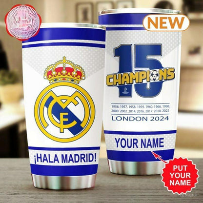 Real Mardrid Stainless Tumbler 20oz 30oz Cup V3 S041218