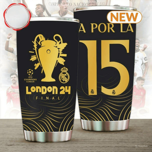 Real Mardrid Stainless Tumbler 20oz 30oz Cup V4