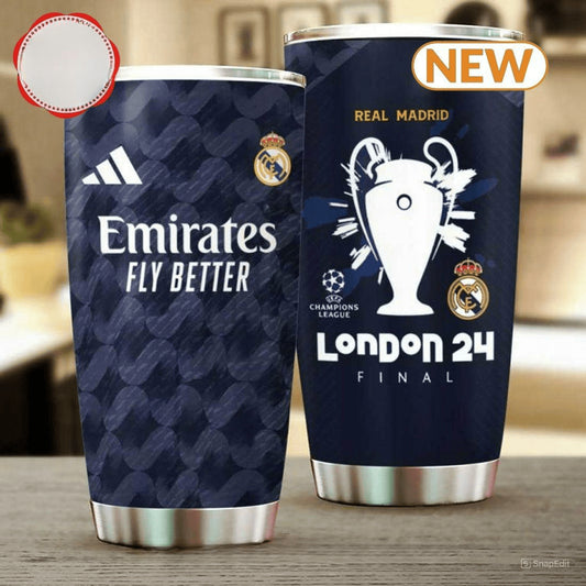 Real Mardrid Stainless Tumbler 20oz 30oz Cup V8
