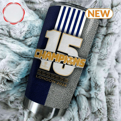 Real Mardrid Stainless Tumbler 20oz 30oz Cup V9