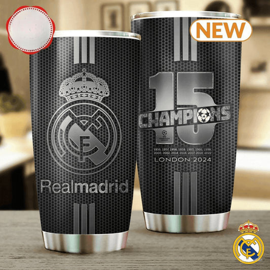 Real Mardrid Stainless Tumbler 20oz 30oz Cup V10