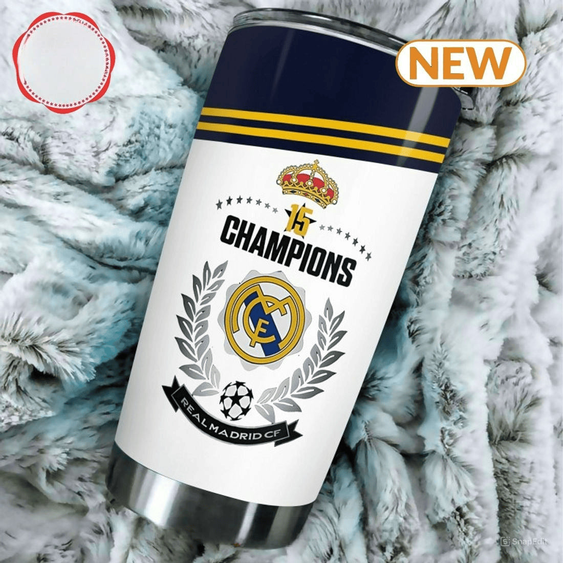 Real Mardrid Stainless Tumbler 20oz 30oz Cup V11