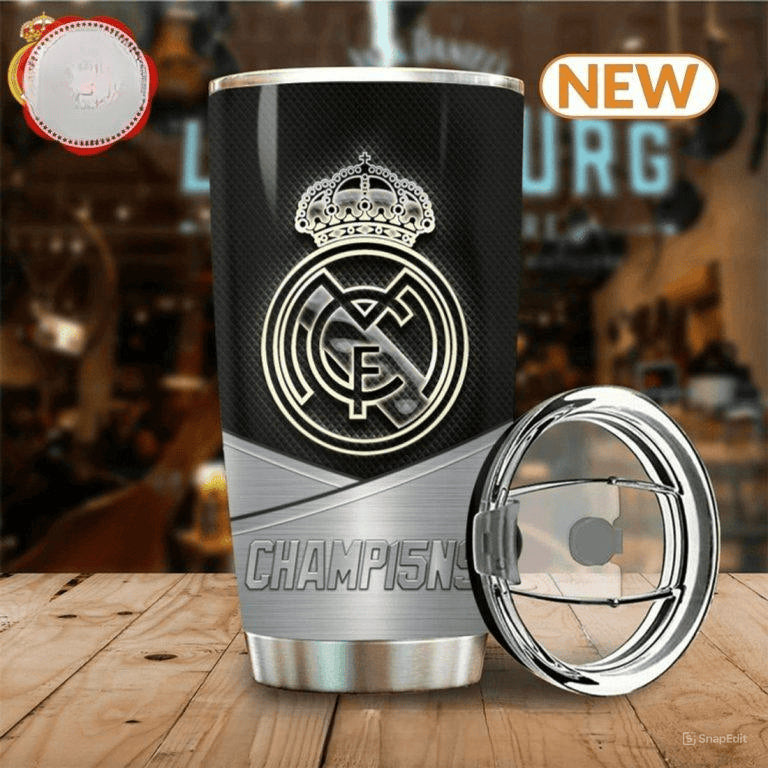 Real Mardrid Stainless Tumbler 20oz 30oz Cup V12