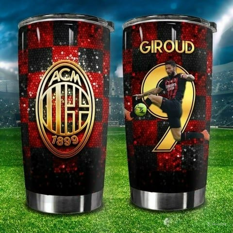 AC Milan Stainless Tumbler 20oz 30oz Cup