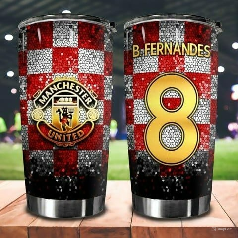 Manchester United Stainless Tumbler 20oz 30oz Cup V2