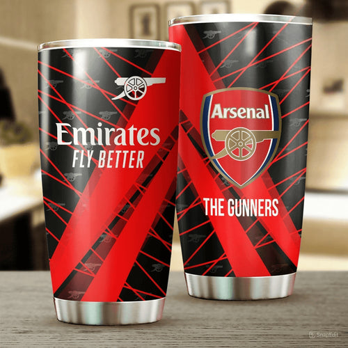 Arsenal Stainless Tumbler 20oz 30oz Cup V4