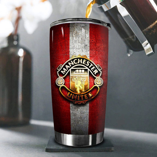 Manchester United Stainless Tumbler 20oz 30oz Cup V8