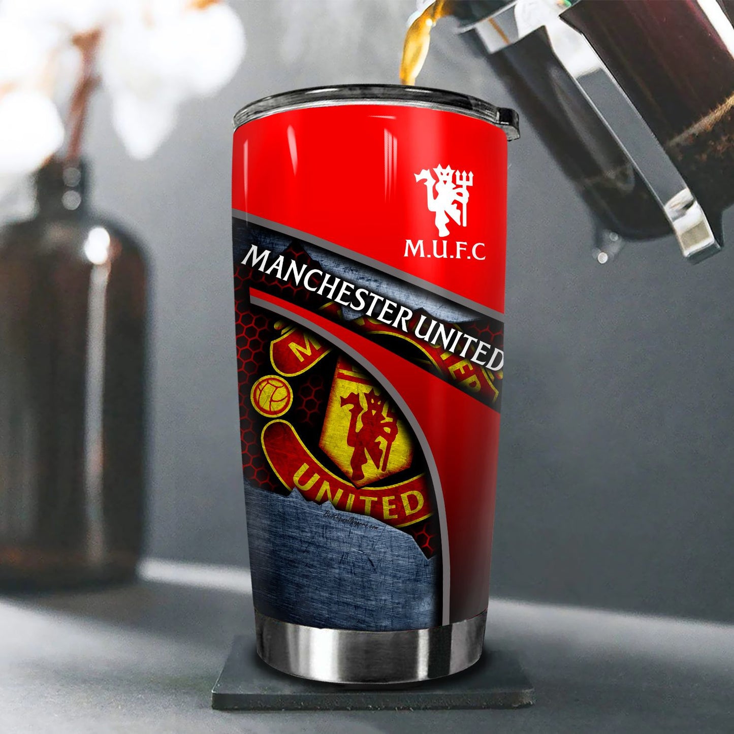 Manchester United Stainless Tumbler 20oz 30oz Cup V11