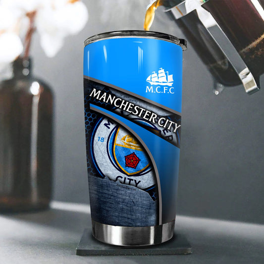 Manchester City Stainless Tumbler 20oz 30oz Cup V11