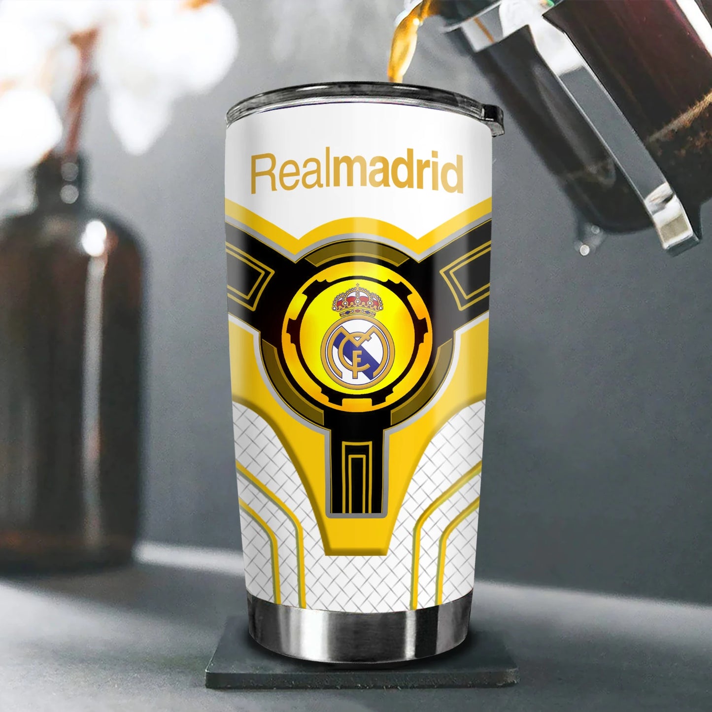 Real Mardrid Stainless Tumbler 20oz 30oz Cup V24