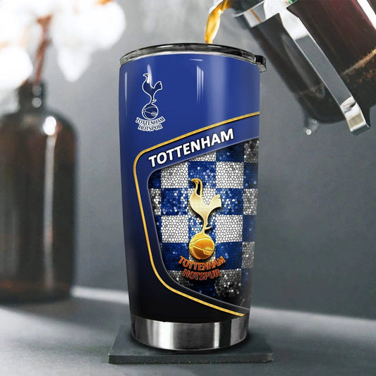 Tottenham Hotspur Stainless Tumbler 20oz 30oz Cup V4