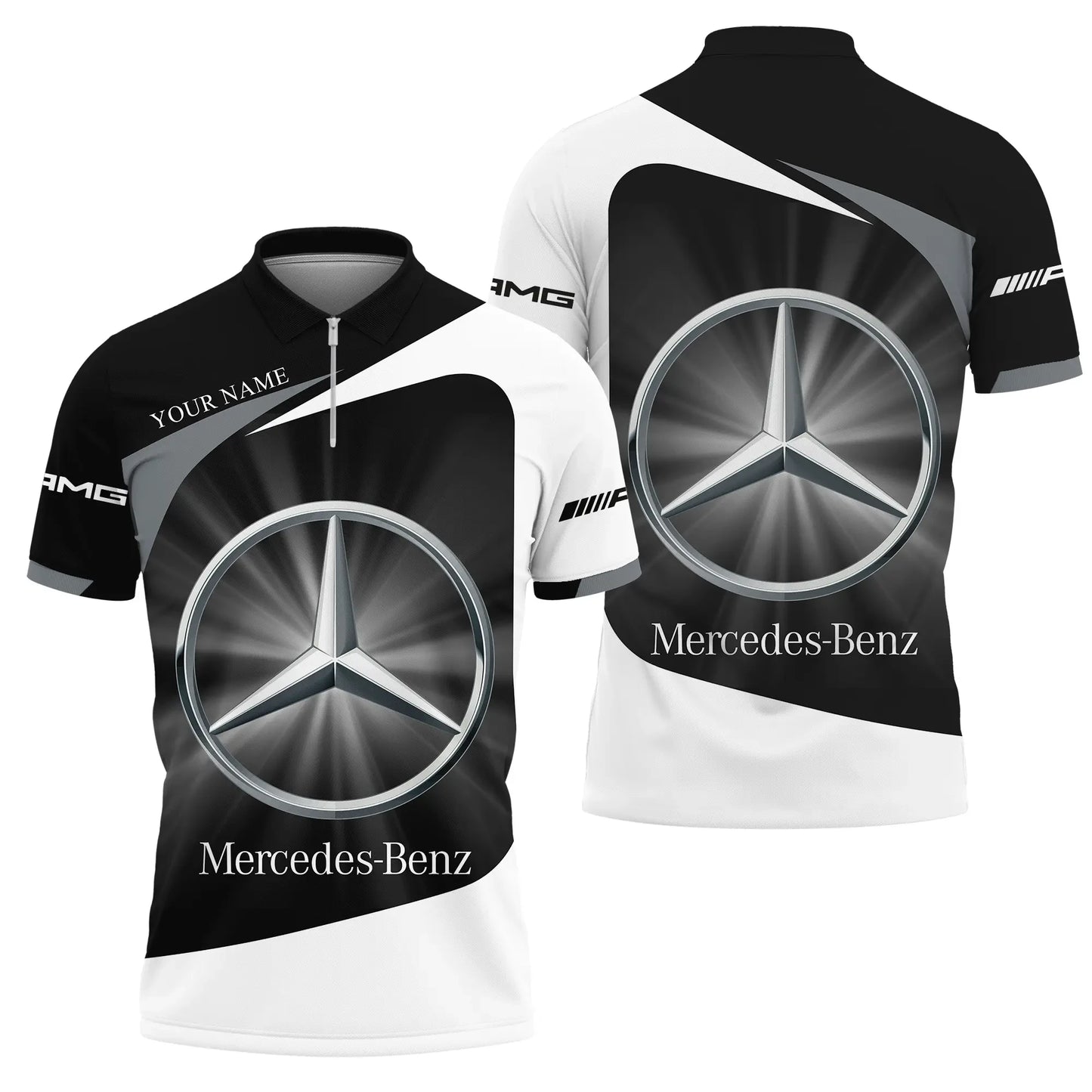 Personalized Merc 3D Full Printing Set , Merc Shirt , Zipper Polo, Hoodie , Short ,Polo ,hawaii , ...