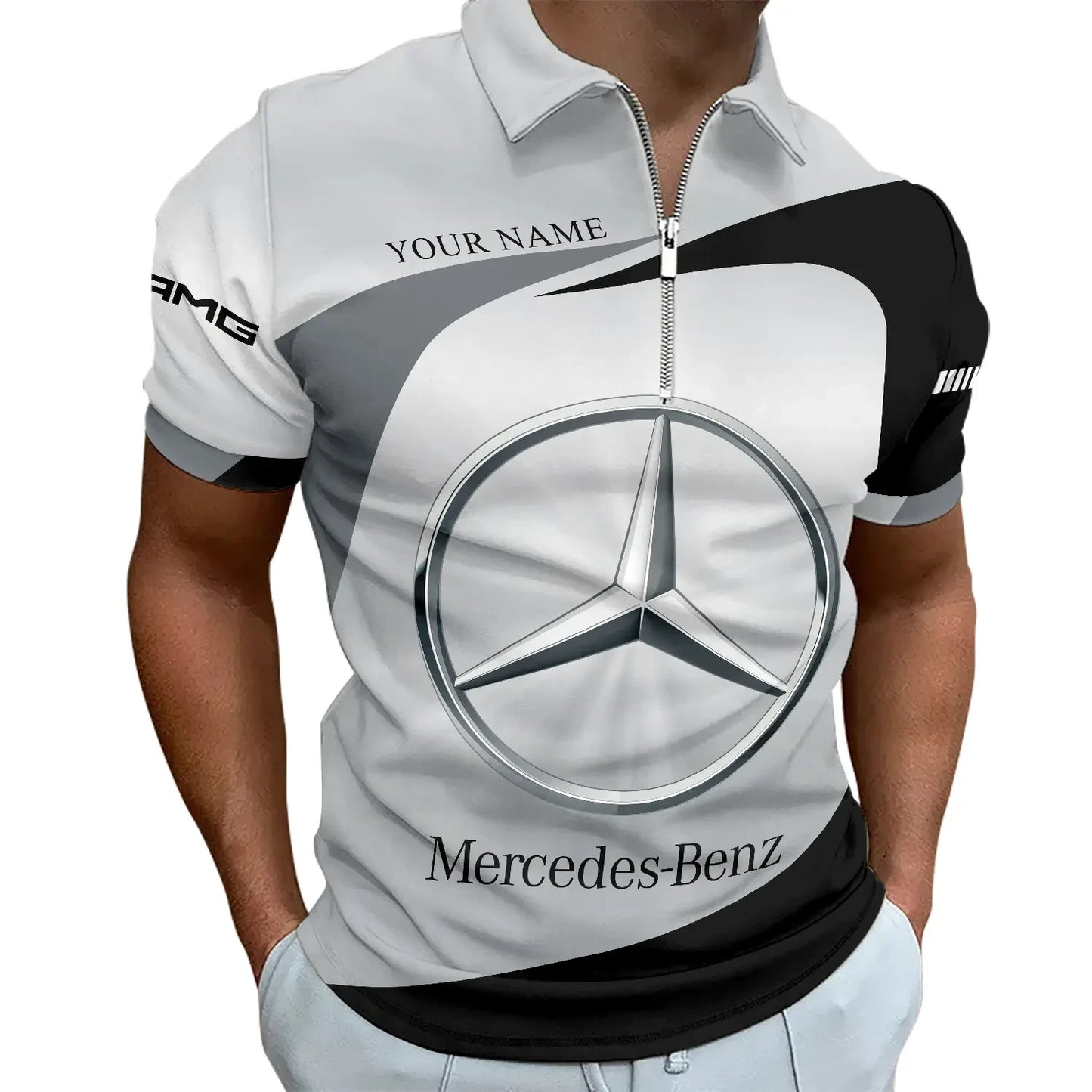 Personalized Merc 3D Full Printing Set , Merc Shirt , Zipper Polo, Hoodie , Short ,Polo ,hawaii , ...