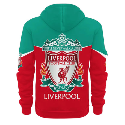 Personalized Liverpool Q3 3D Zip-Hoodie Cotton Jacket