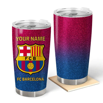 Personalized Barca Stainless Tumbler 20oz 30oz Cup
