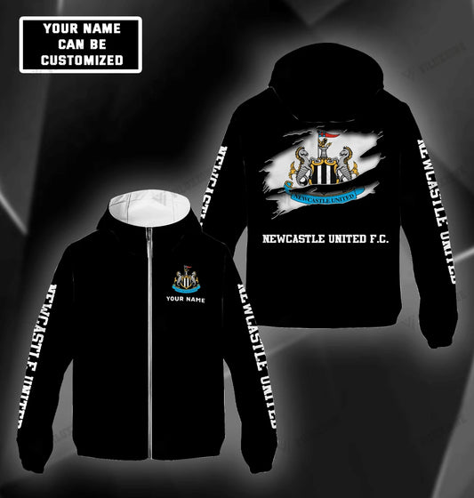 Personalized Newcastle United Windproof Rush Jacket