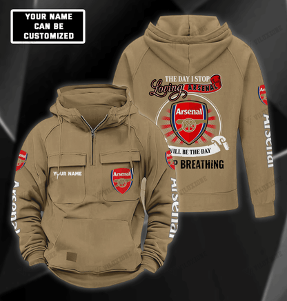 Personalized Arsenal Retro Cotton Hoodie