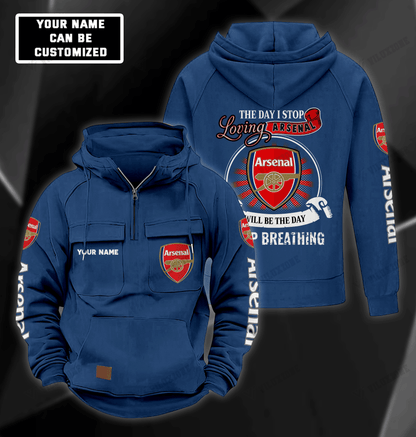 Personalized Arsenal Retro Cotton Hoodie