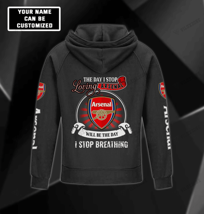 Personalized Arsenal Retro Cotton Hoodie