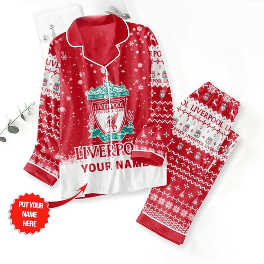 Personalized Liverpool Pajamas Set