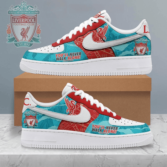 Liverpool Never Walk Alone NAF Custom Sneaker