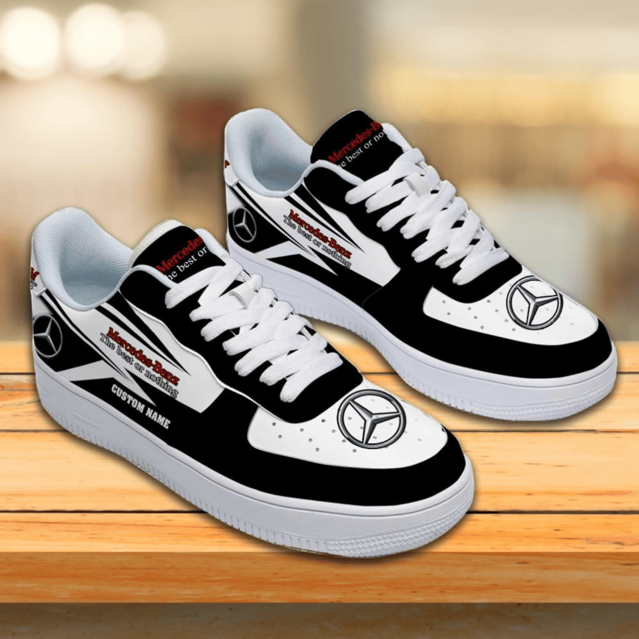 Personalized Merc NAF Custom Sneaker