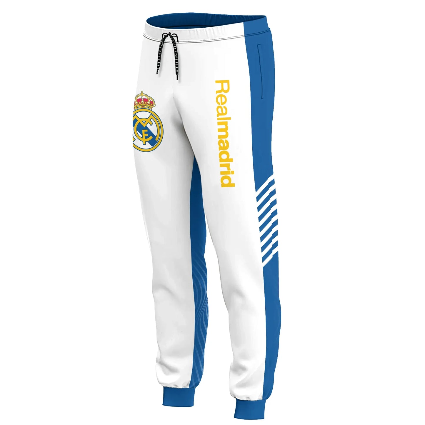 Personalized Real Madrid Q2 3D All over Printed Hoodie and Sweatpants set