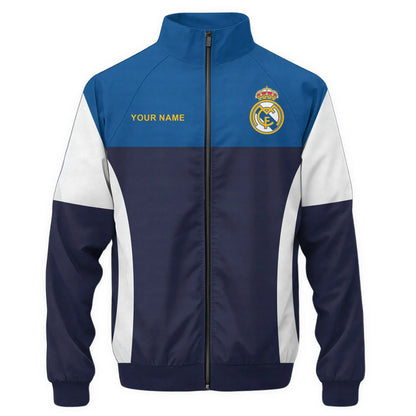 Real Madrid Zipper Stand Collar Jacket V3