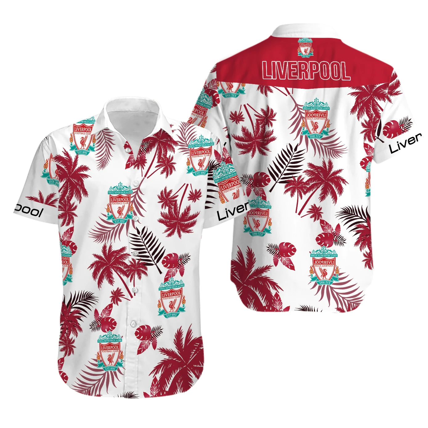 Liverpool Q4 Tropical Hawaii Shirt Beach Short