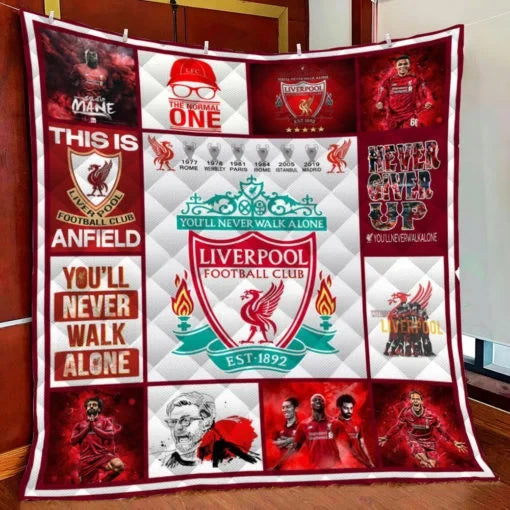 Liverpool Q5 Quilt Blanket , Quilt set , Bedroom Decor , Quilting