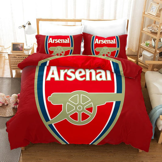 Arsenal All Over Printed Bedding Set V2