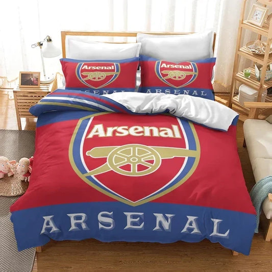 Arsenal All Over Printed Bedding Set V7