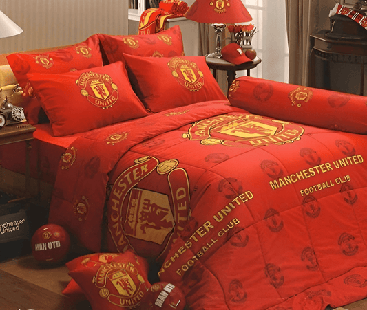 Manchester United All Over Printed Bedding Set V16
