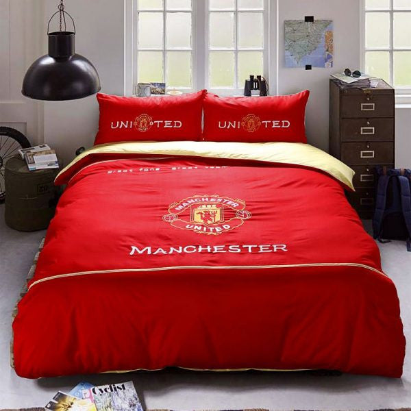Manchester United All Over Printed Bedding Set V23