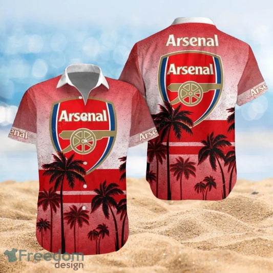 Arsenal Tropical Hawaii Shirt Beach Short V5
